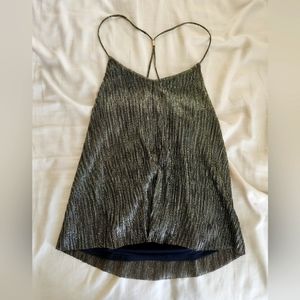 Express Gold Top. Size M.